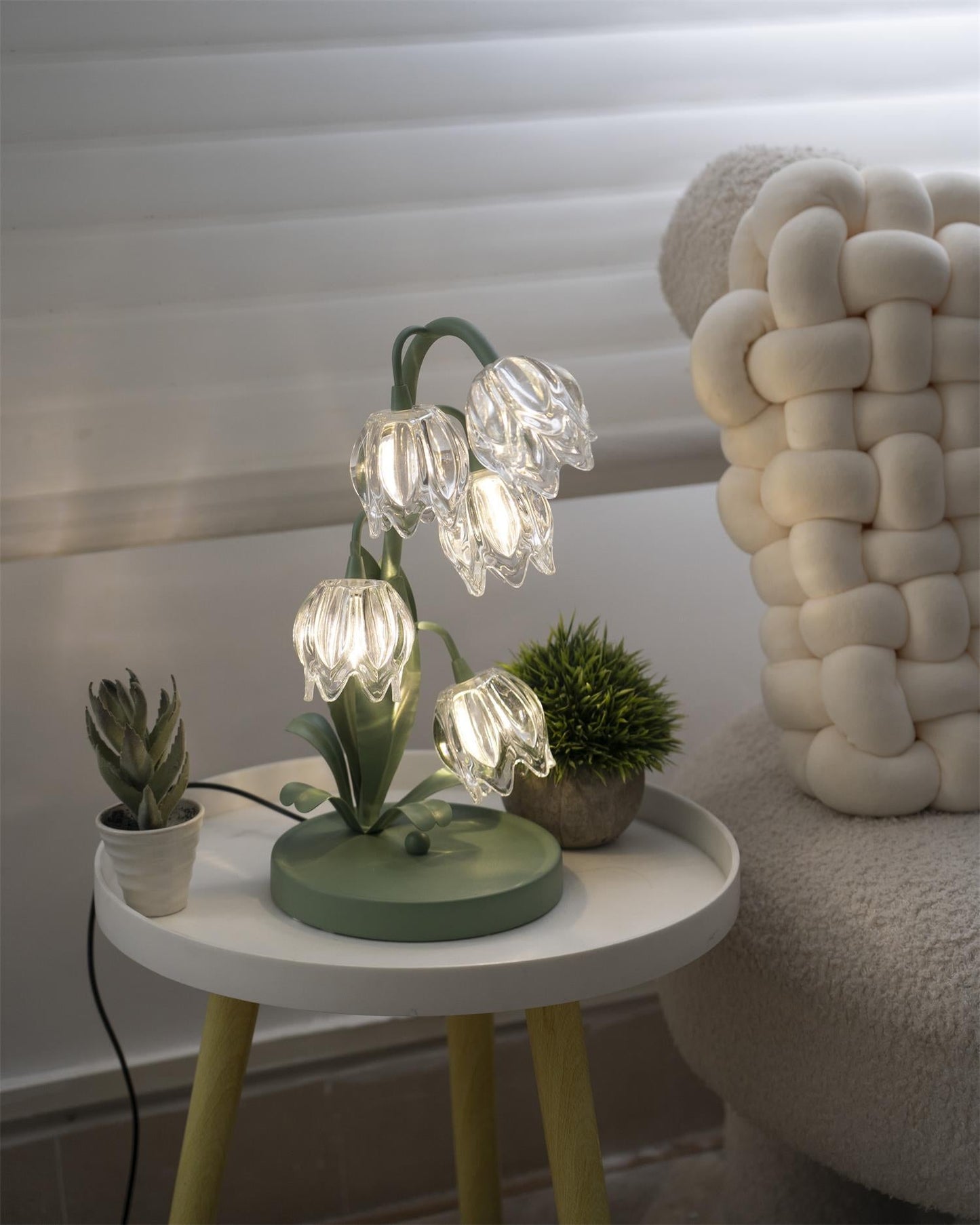 Lampe de Table Niya Verte | Éclairage Élégant et Moderne