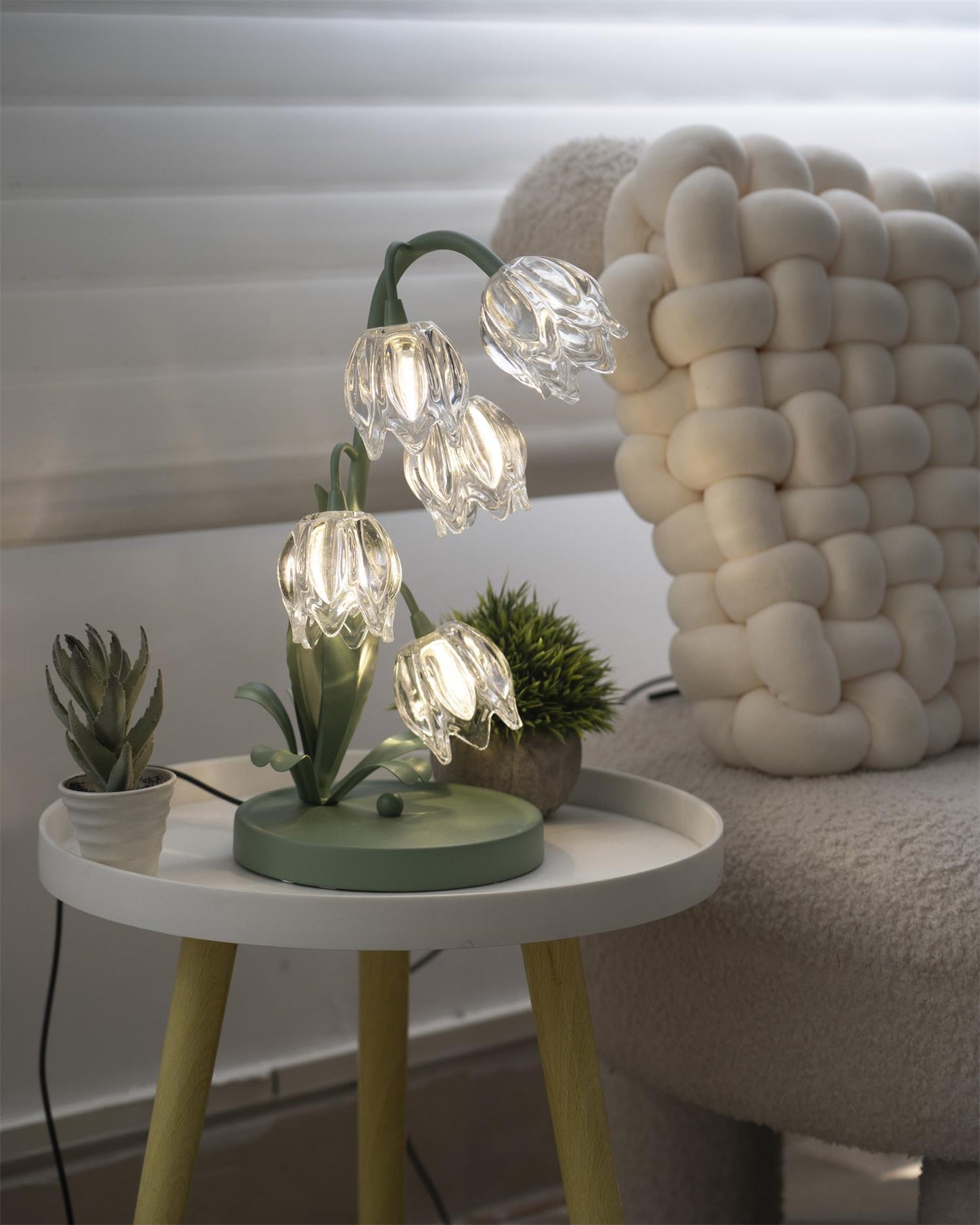 Lampe de Table Niya Verte | Éclairage Élégant et Moderne