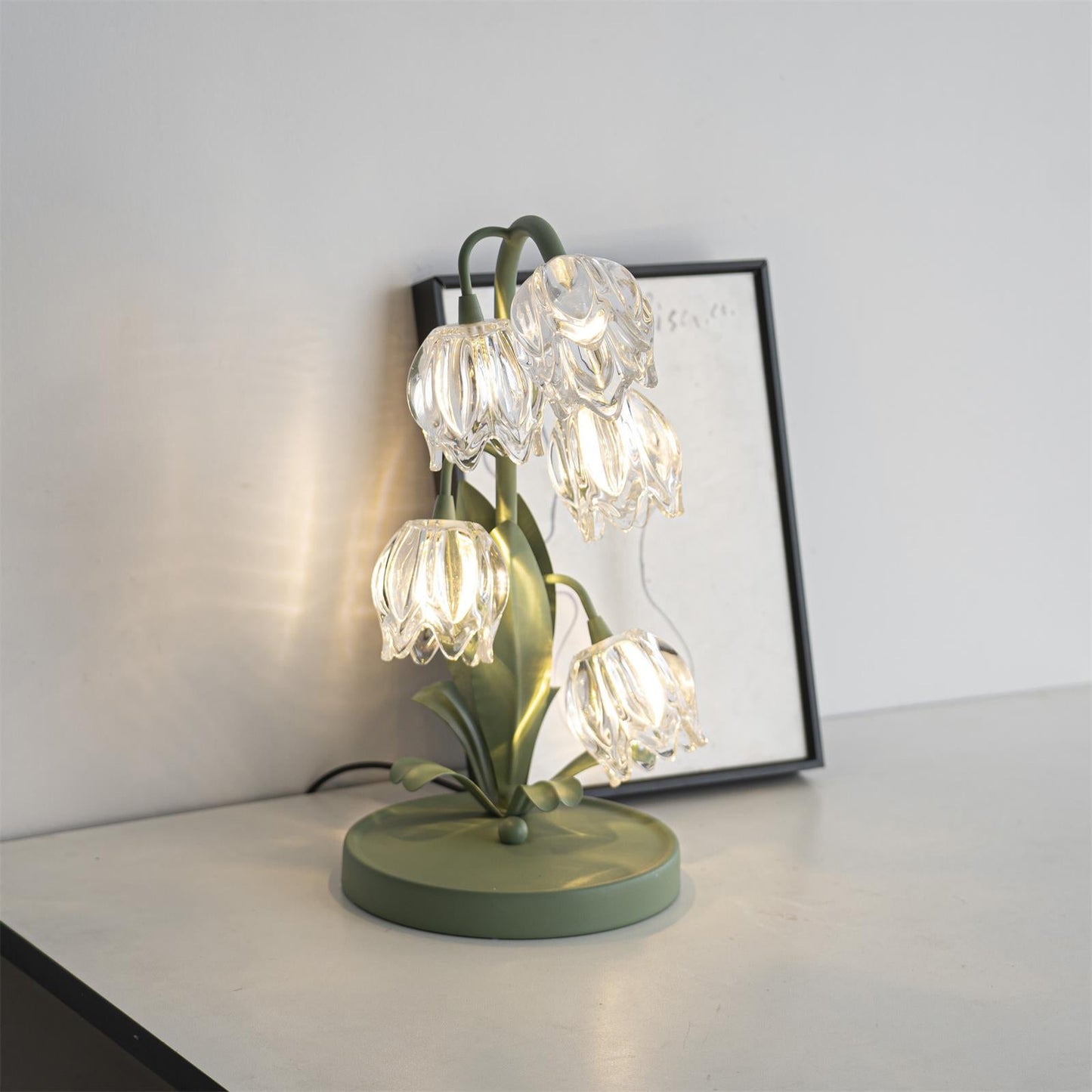 Lampe de Table Niya Verte | Éclairage Élégant et Moderne