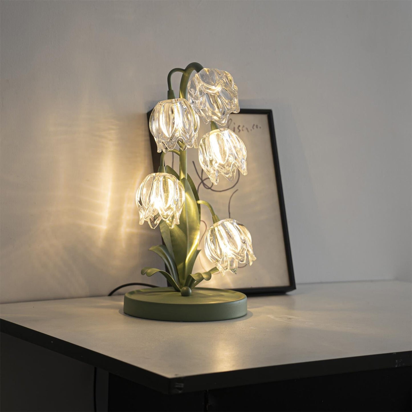 Lampe de Table Niya Verte | Éclairage Élégant et Moderne