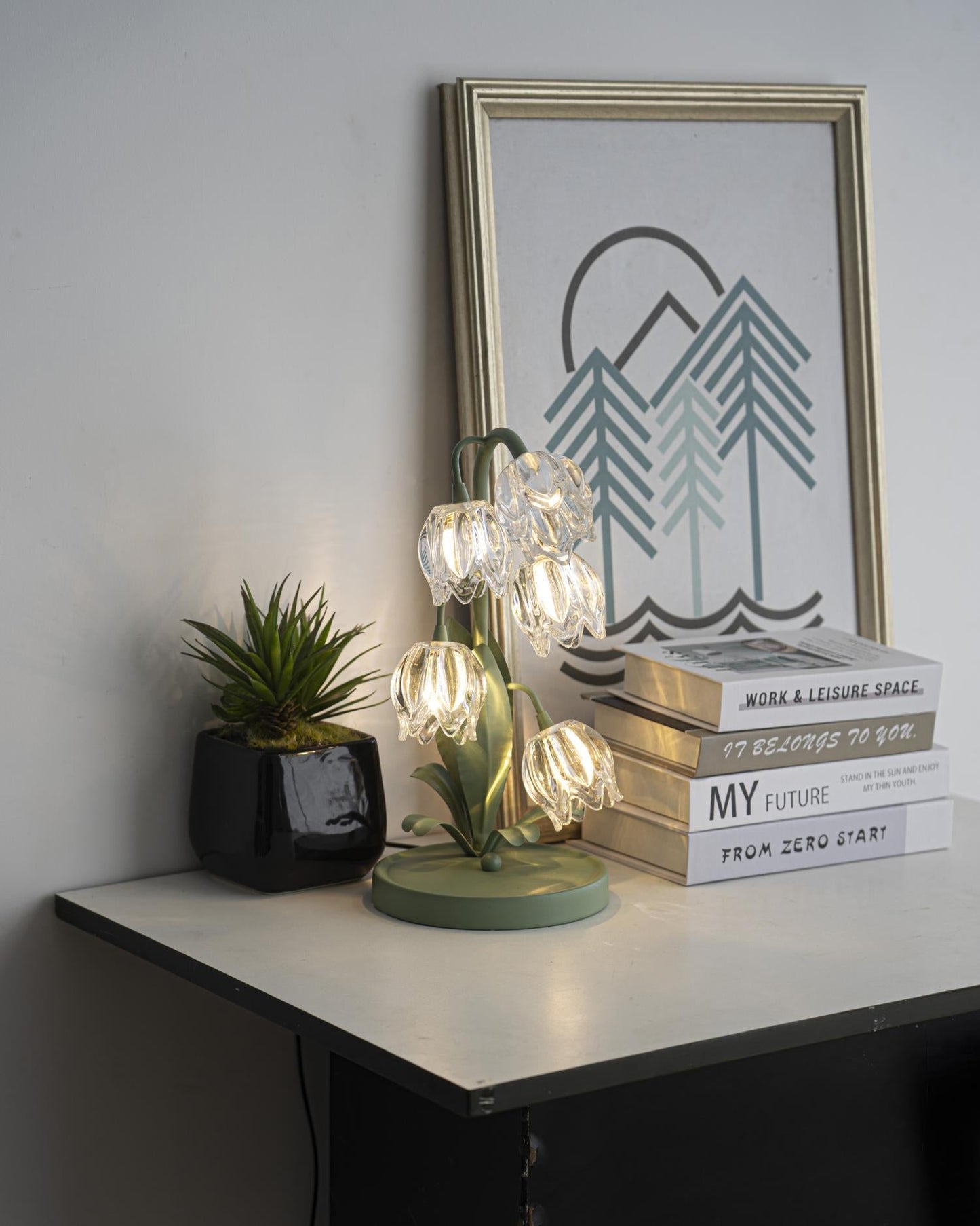 Lampe de Table Niya Verte | Éclairage Élégant et Moderne
