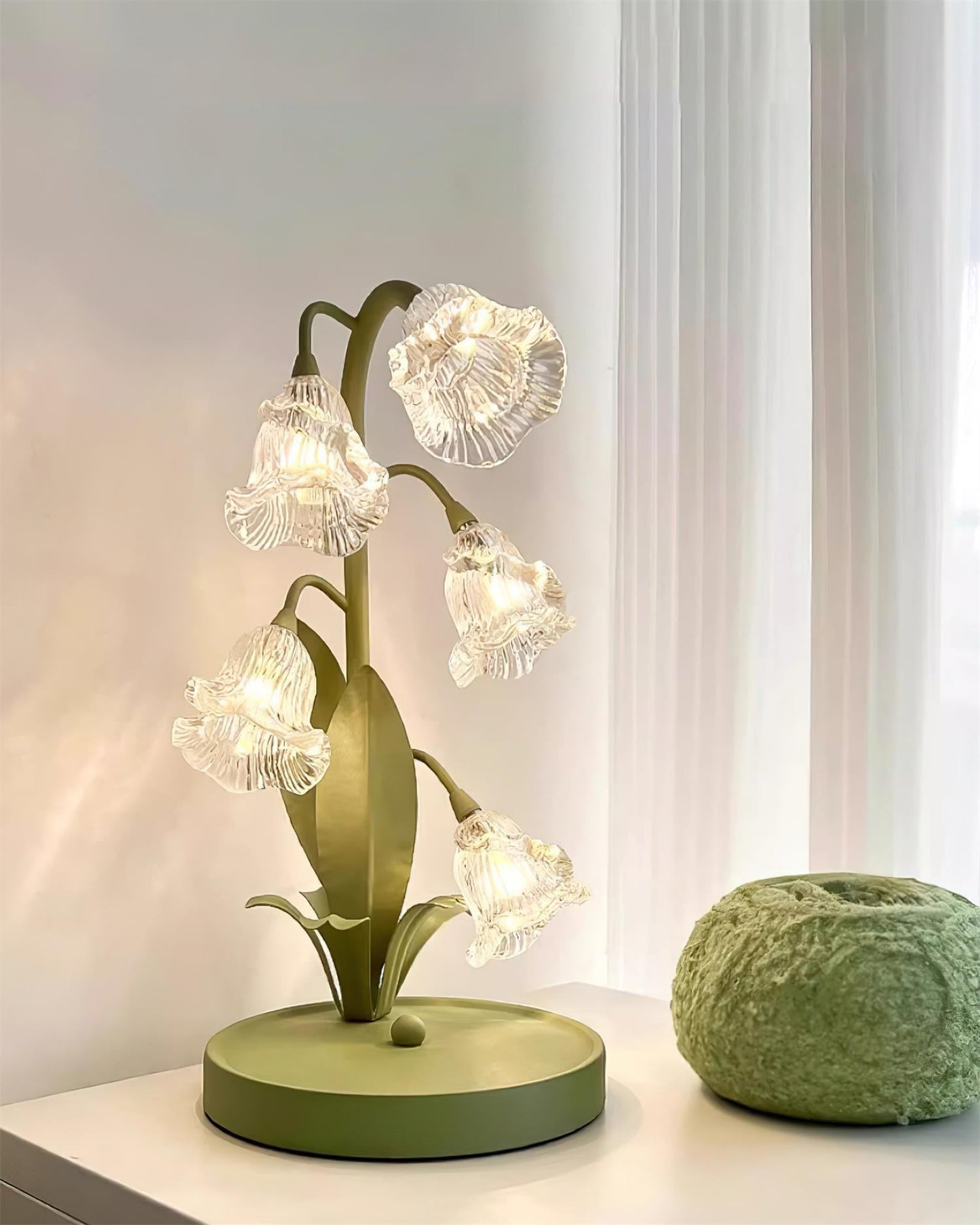 Lampe de Table Niya Verte | Éclairage Élégant et Moderne
