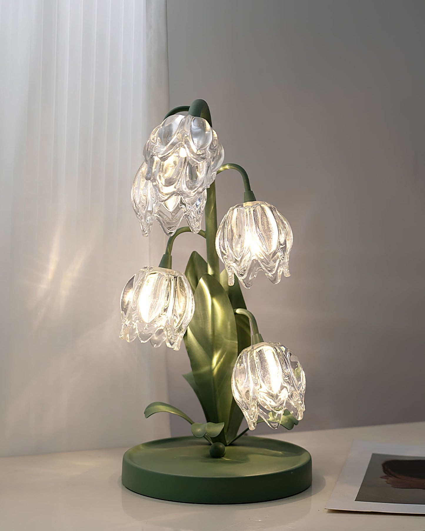 Lampe de Table Niya Verte | Éclairage Élégant et Moderne