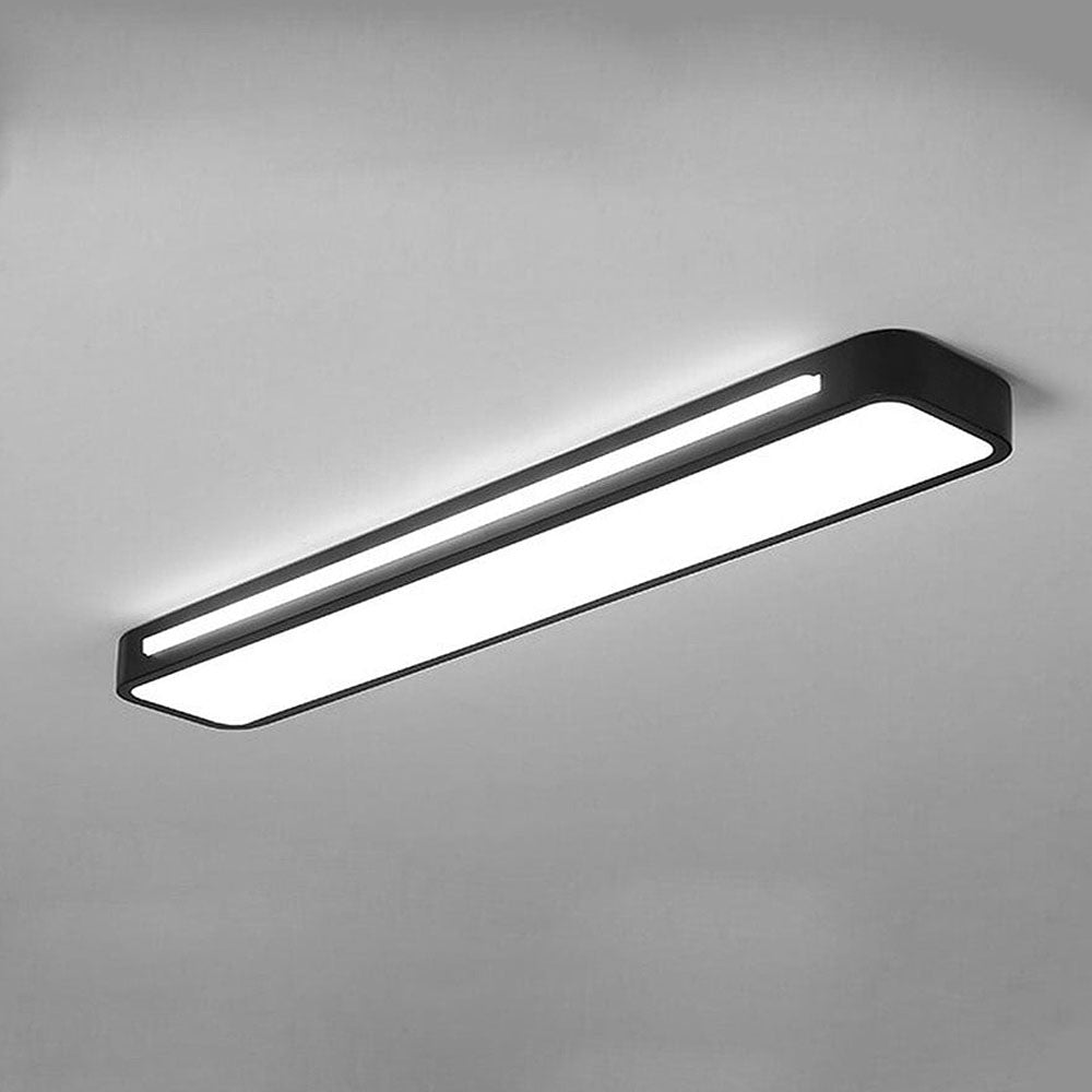 Plafonnier LED Long Minimaliste Nordique Salon/Chambre