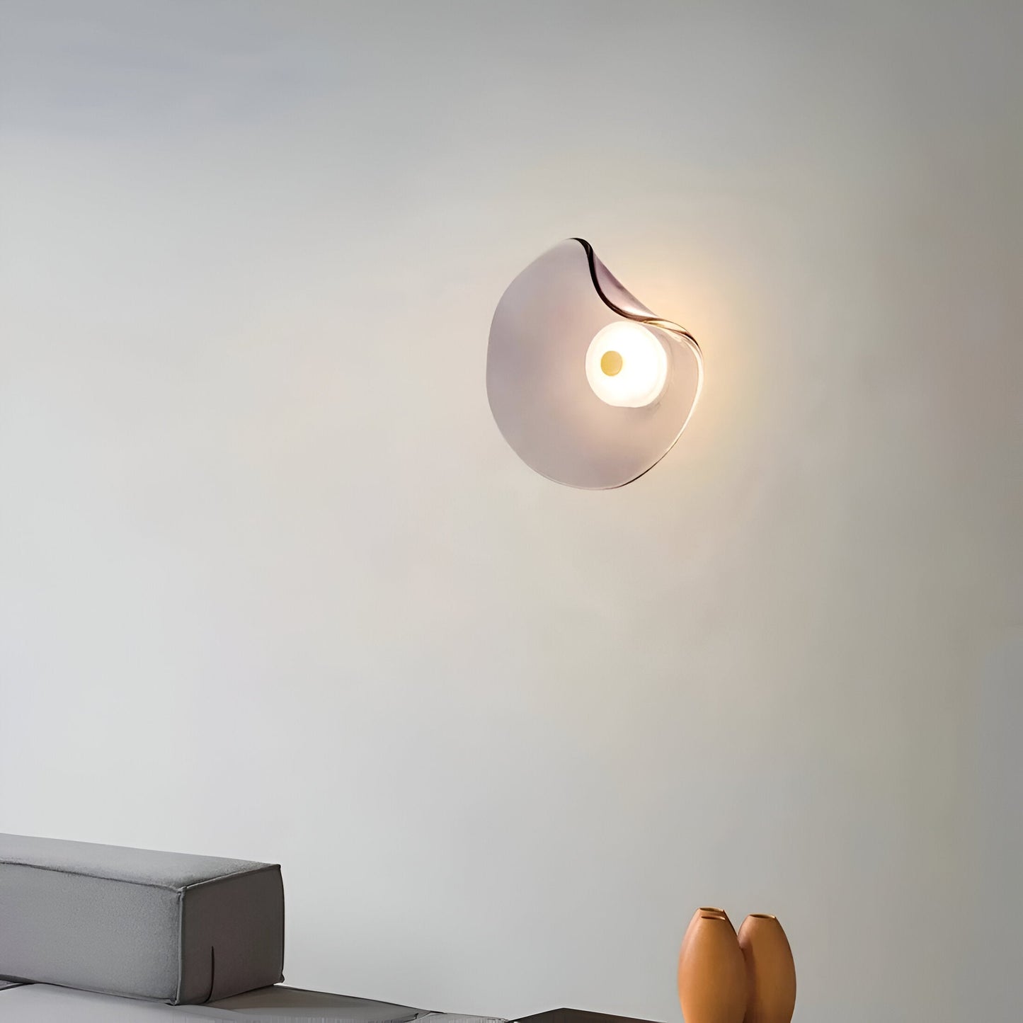 Lampe Murale Moderne en Verre Nordique Minimaliste avec LED