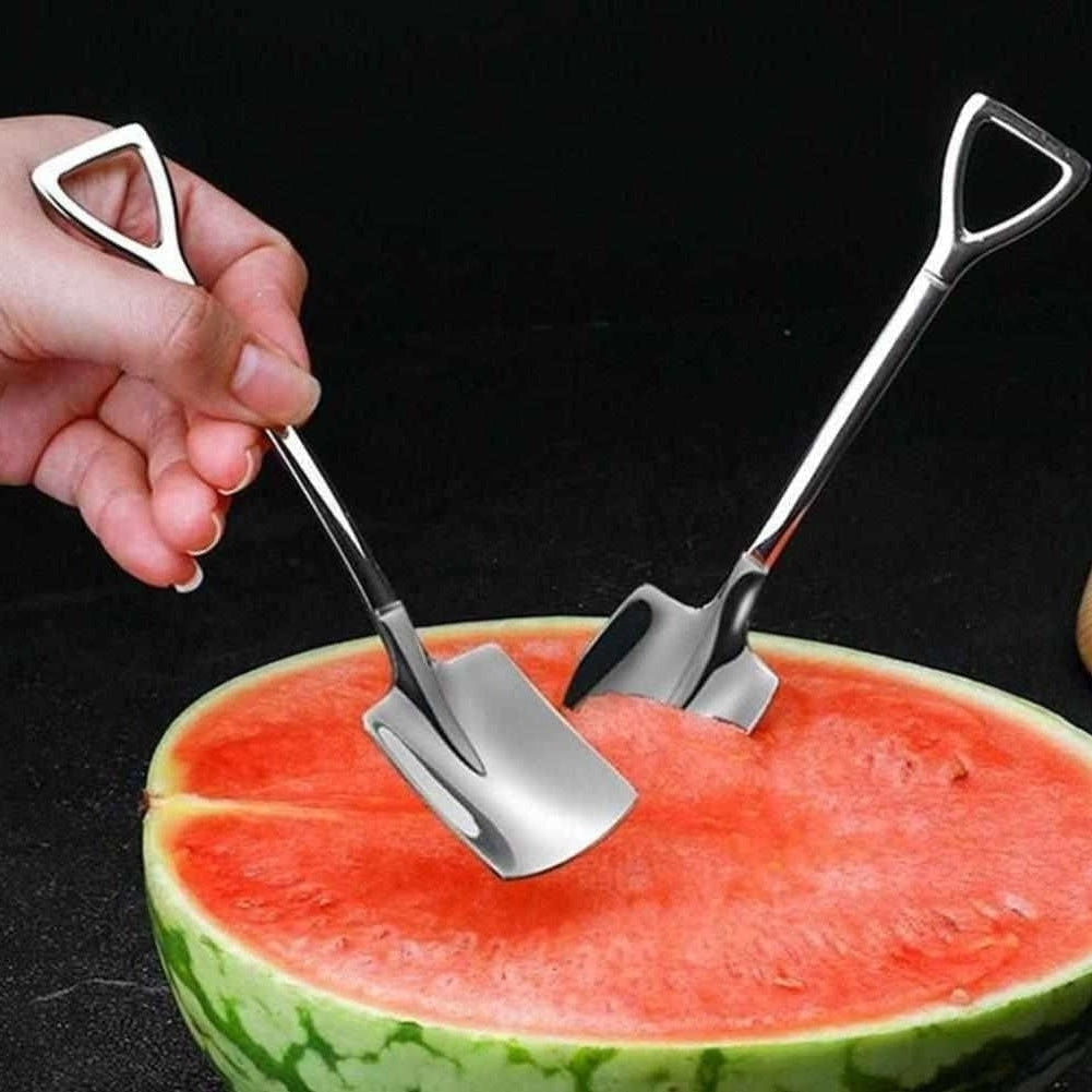 Ensemble de Cuillères Élégantes en Acier Inoxydable – Design Moderne pour Café, Thé et Desserts