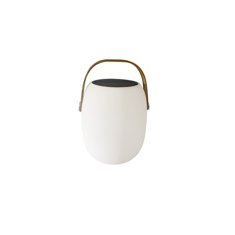 Lampe LED Solaire Portable Étanche Panier Extérieur