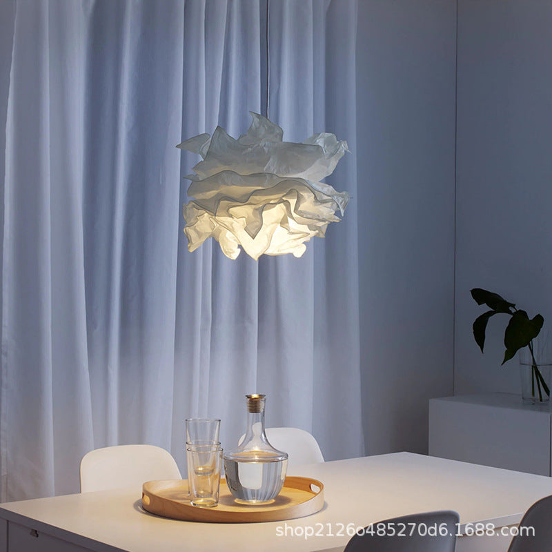 Suspension Nuage Scandinave en Papier Parchment