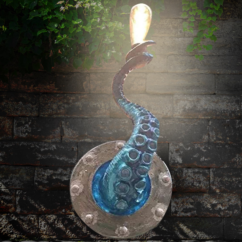 Lampe Murale Tentacule de Pieuvre – Éclairage Artistique Inspiré de l’Océan