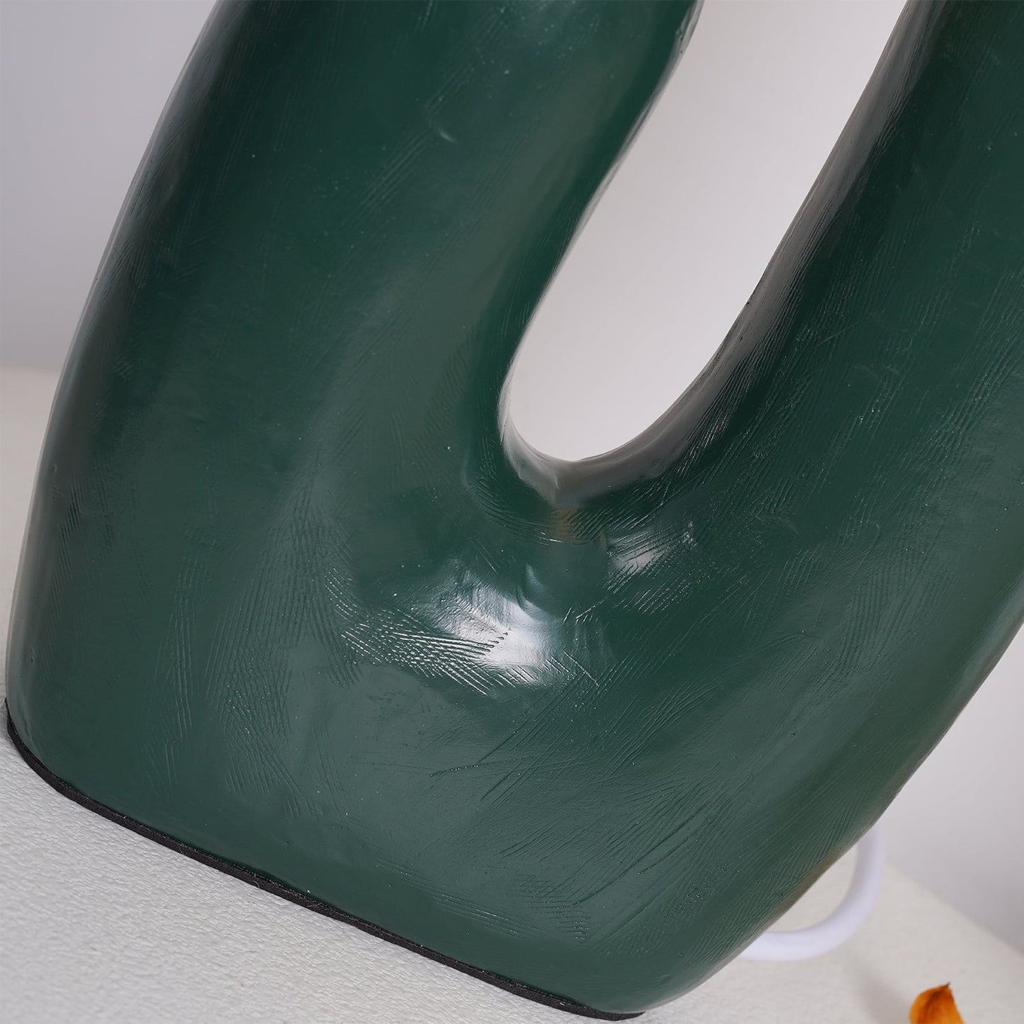 Lampe de Table Oo Rough – Résine, Verre, Design Organique