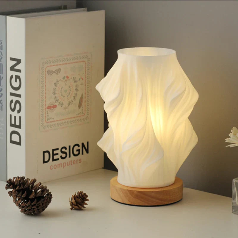 Lampe Serene Wavecrest | Design Apaisant et Élégant pour Votre Espace