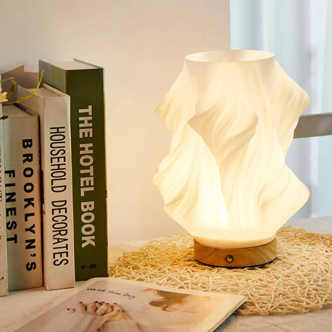 Lampe Serene Wavecrest | Design Apaisant et Élégant pour Votre Espace