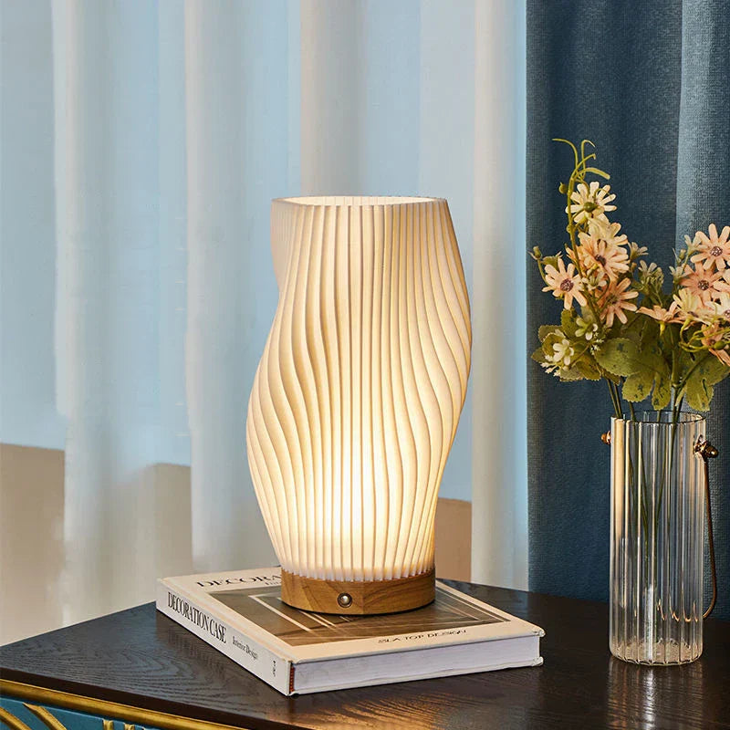 Lampe Serene Wavecrest | Design Apaisant et Élégant pour Votre Espace