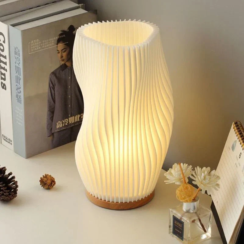 Lampe Serene Wavecrest | Design Apaisant et Élégant pour Votre Espace