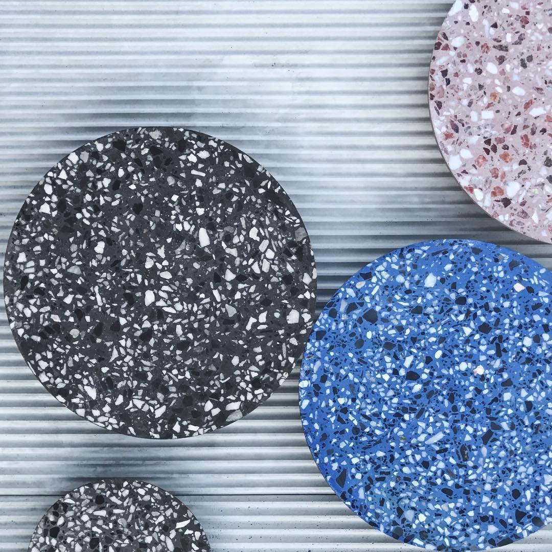 Applique Murale Ronde Terrazzo Pin