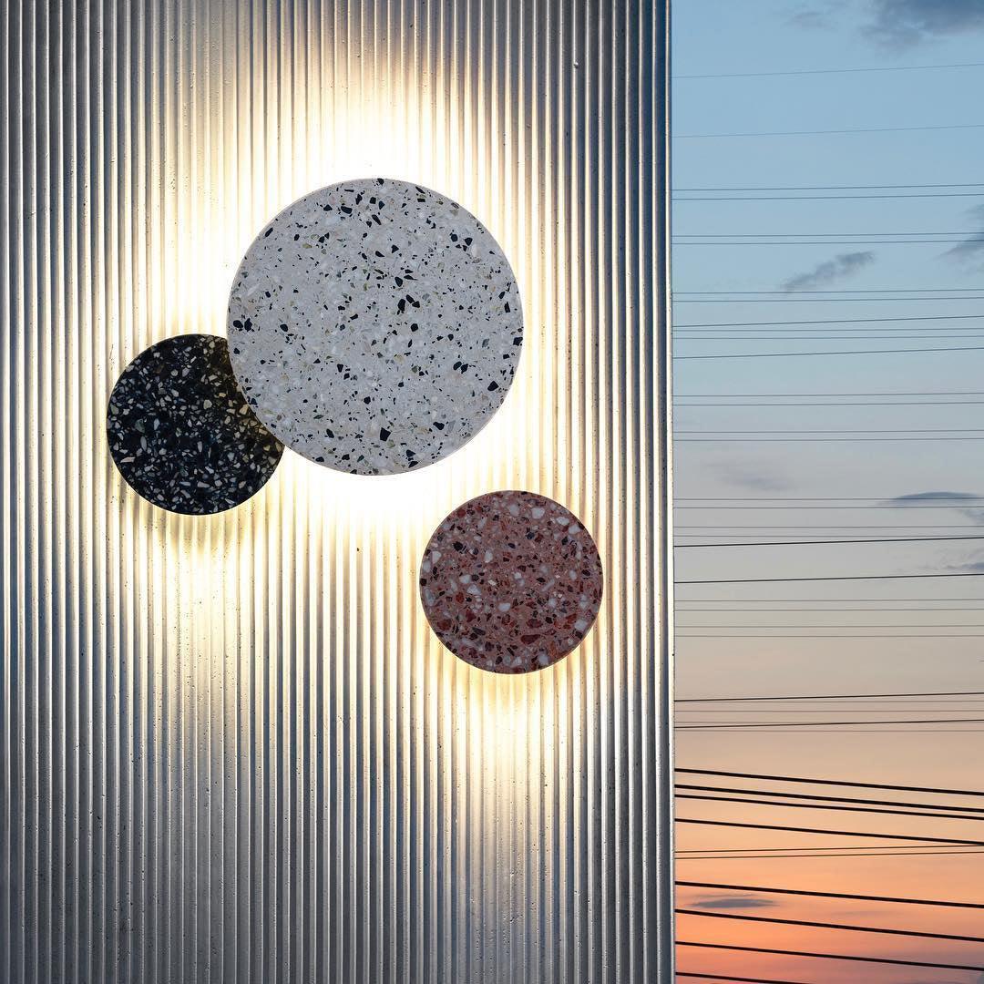 Applique Murale Ronde Terrazzo Pin