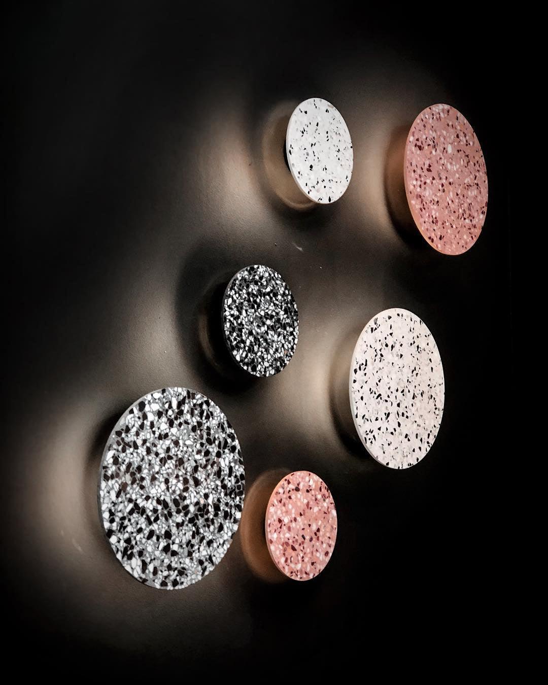 Applique Murale Ronde Terrazzo Pin