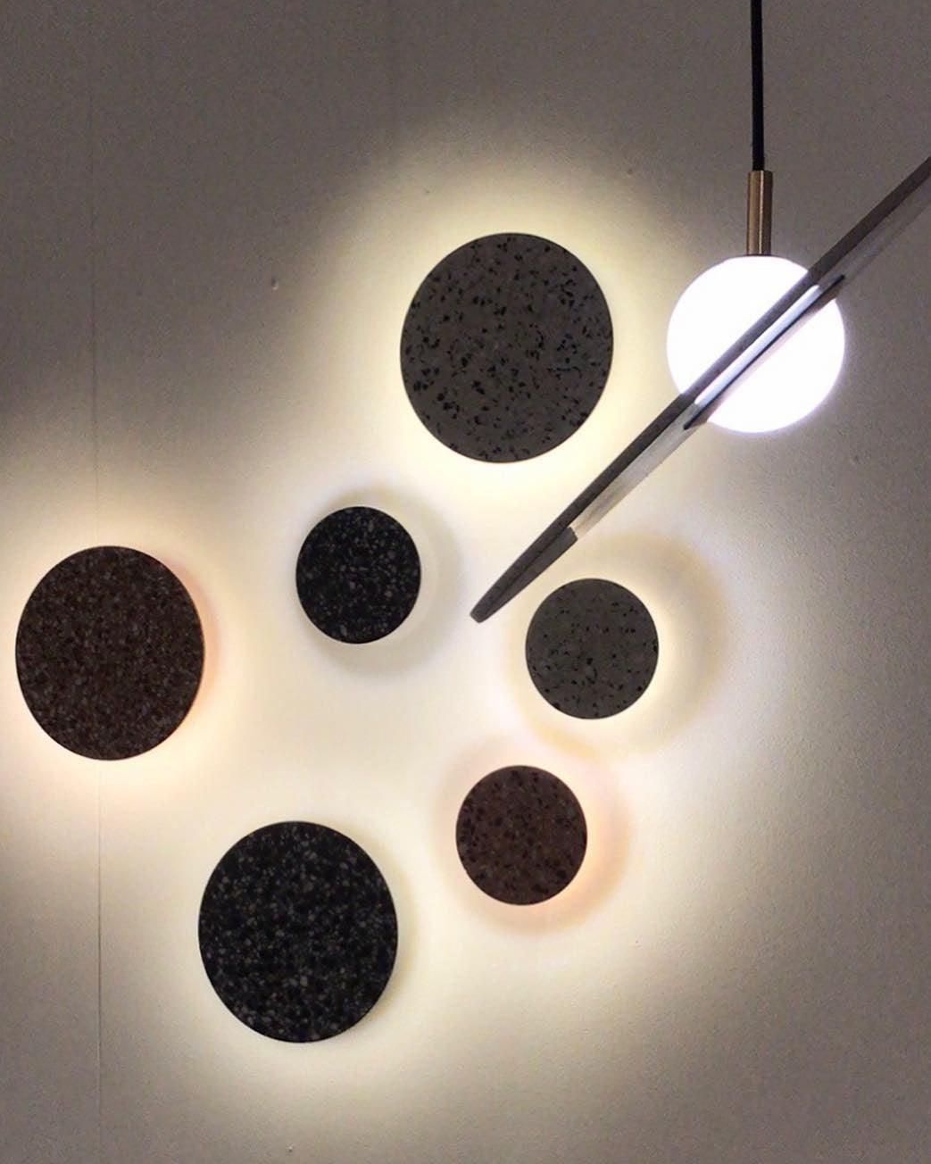 Applique Murale Ronde Terrazzo Pin