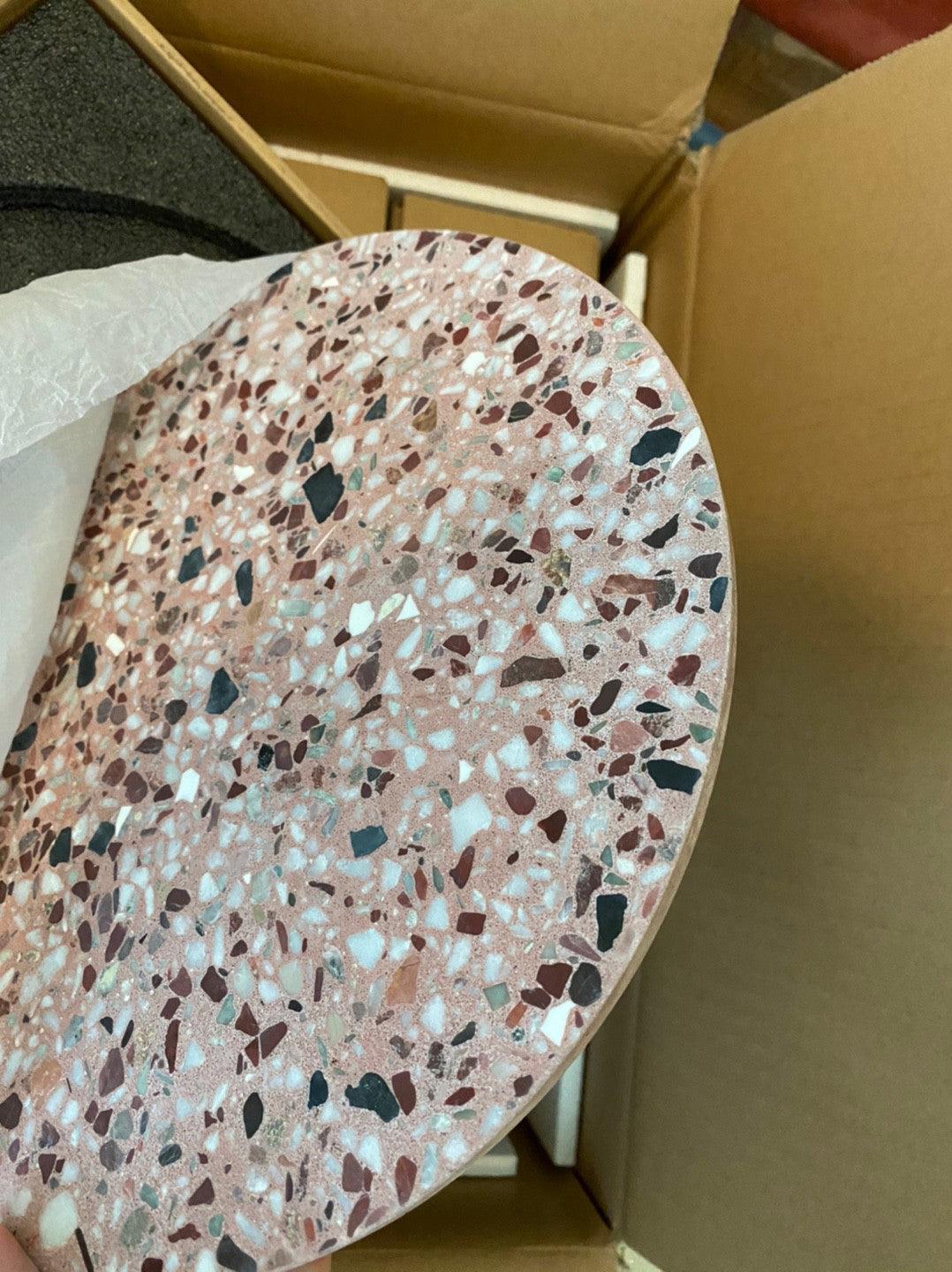 Applique Murale Ronde Terrazzo Pin