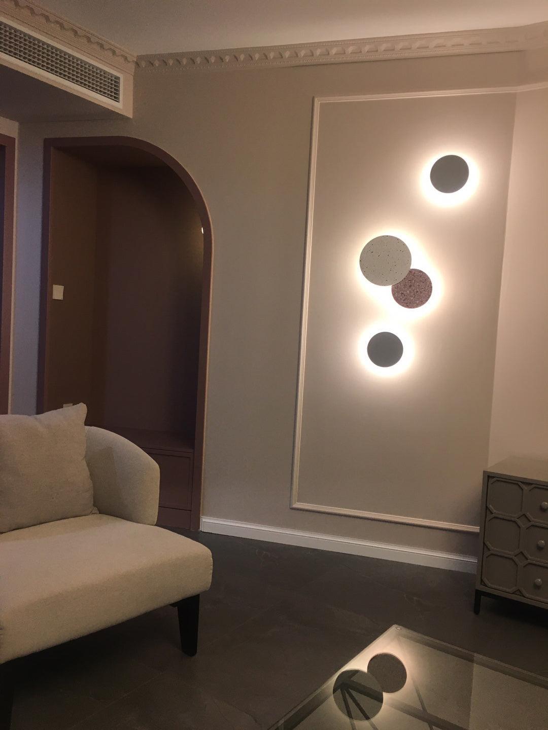 Applique Murale Ronde Terrazzo Pin