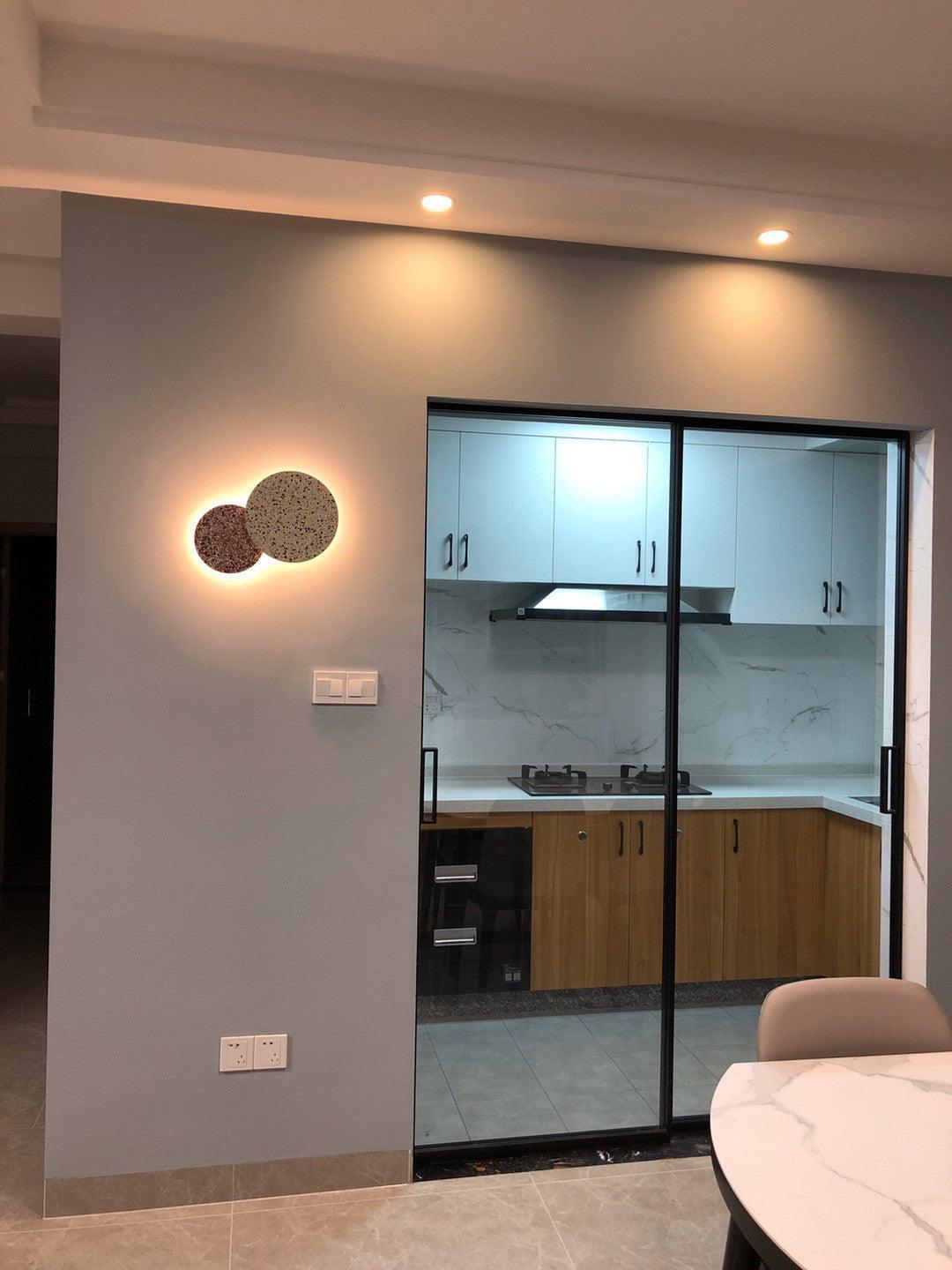 Applique Murale Ronde Terrazzo Pin