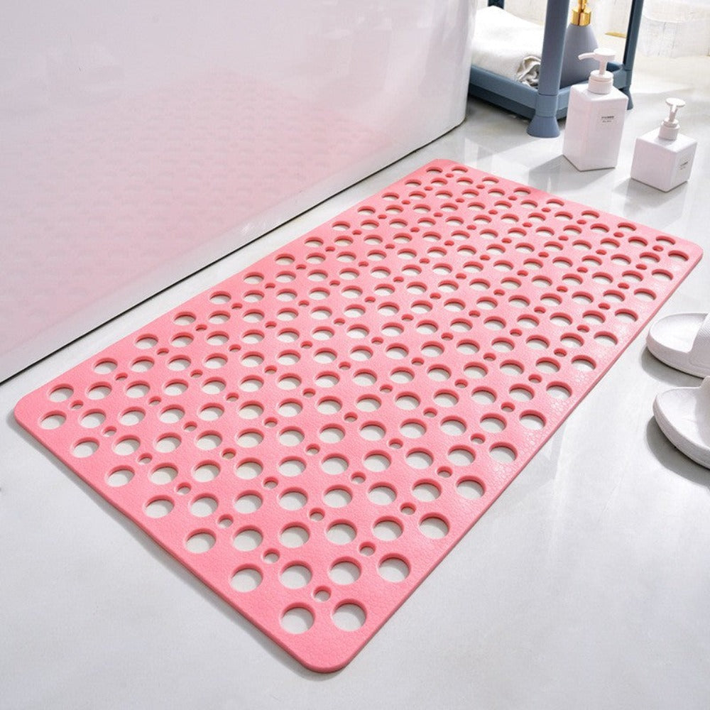 Tapis de Douche Antidérapant avec Drainage Rapide