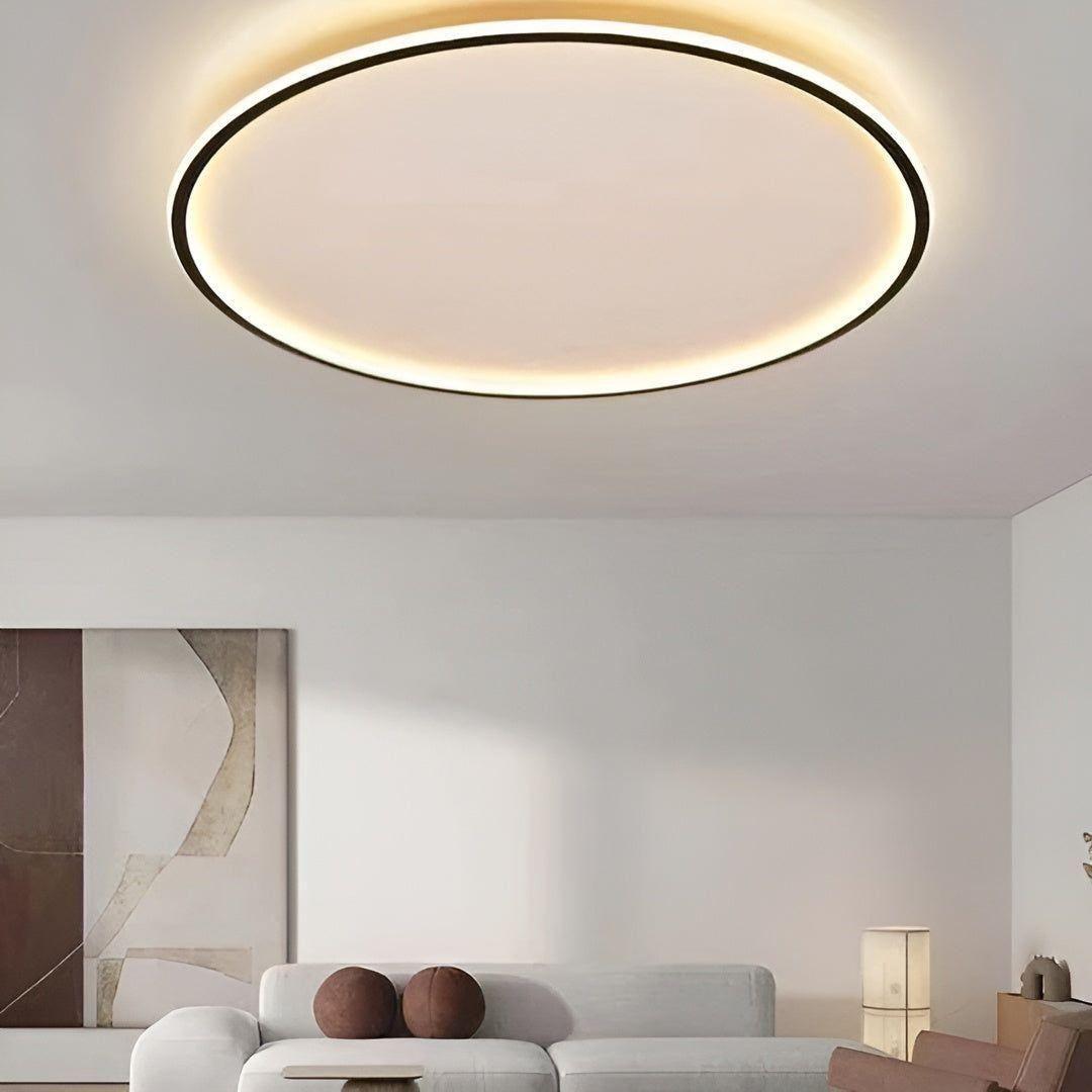 Plafonnier LED Rond Moderne Dimmbable avec Télécommande