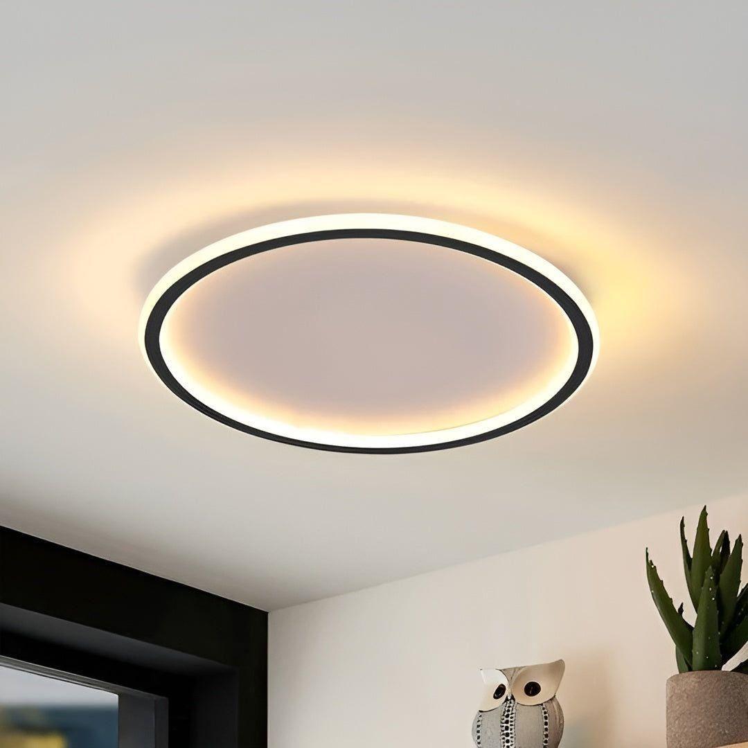 Plafonnier LED Rond Moderne Dimmbable avec Télécommande