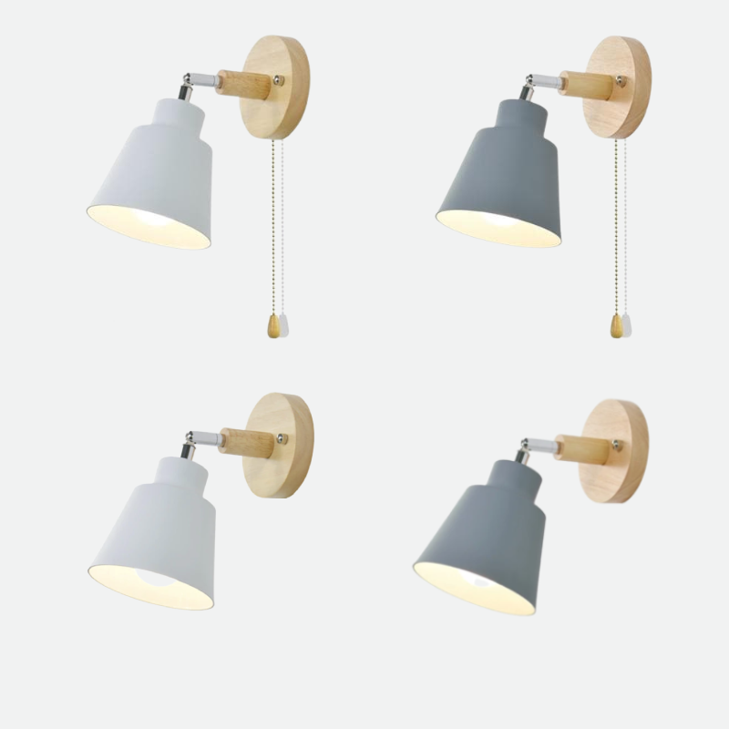 Rotating Collin Wall Sconce – Applique Murale Pivotante avec Interrupteur Chaîne
