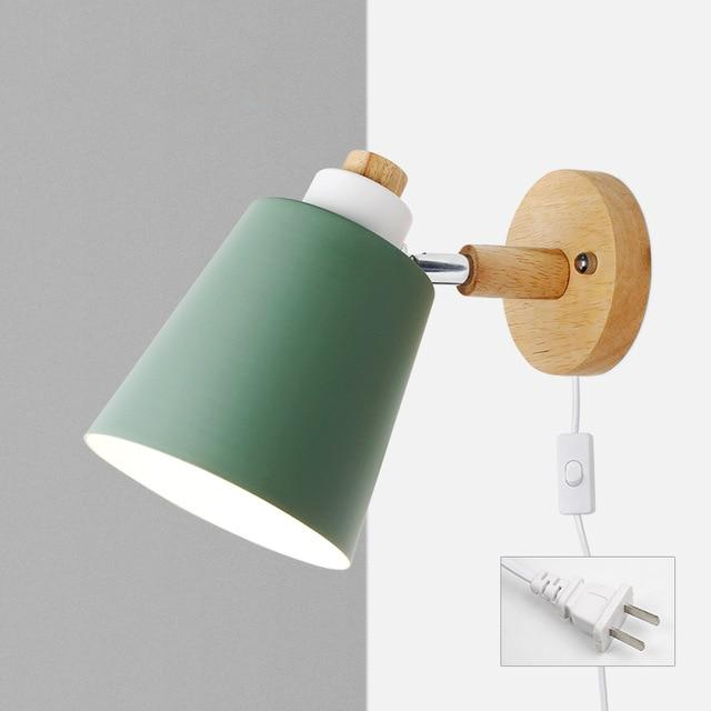Rotating – Lampe de Lecture Murale avec Prise et Support Pivotant