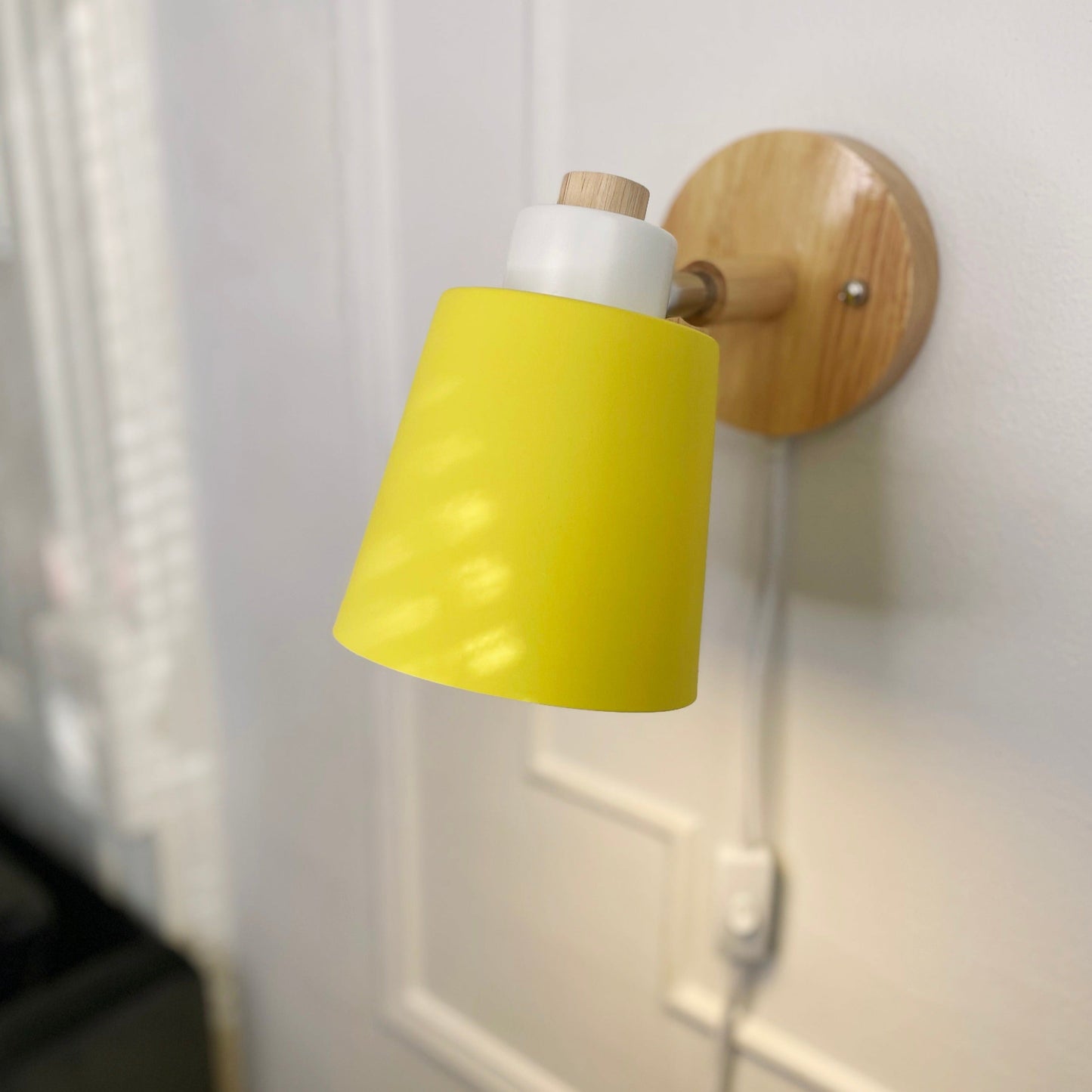 Rotating – Lampe de Lecture Murale avec Prise et Support Pivotant