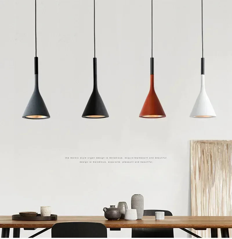 Suspension Nordique Moderne Multicolore