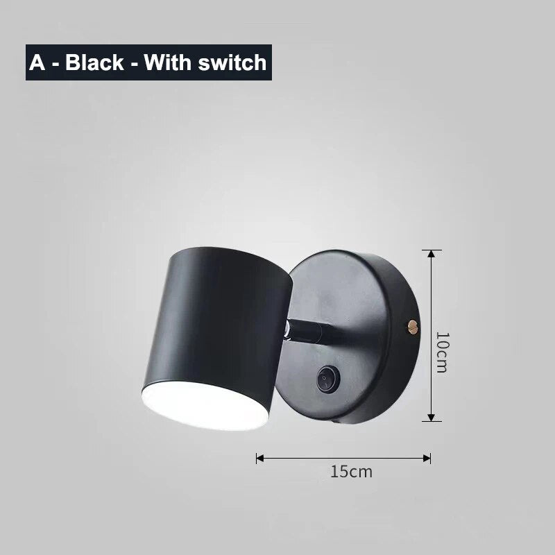 Applique murale LED nordique pour décoration intérieure moderne