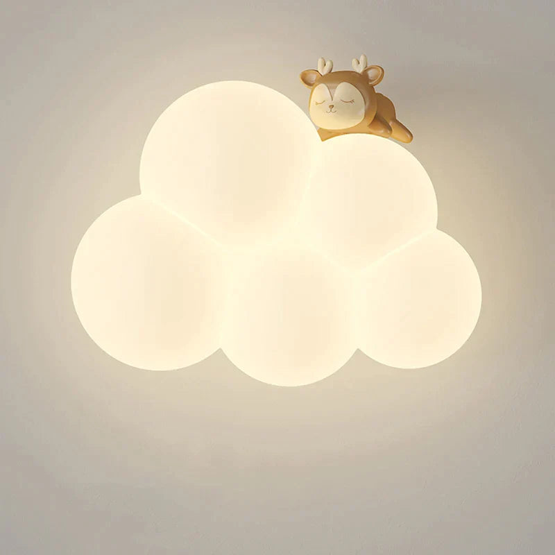 Lampe Murale Nuage Cartoon | Applique Mignonne pour Chambre d'Enfant et Chambre de Bébé