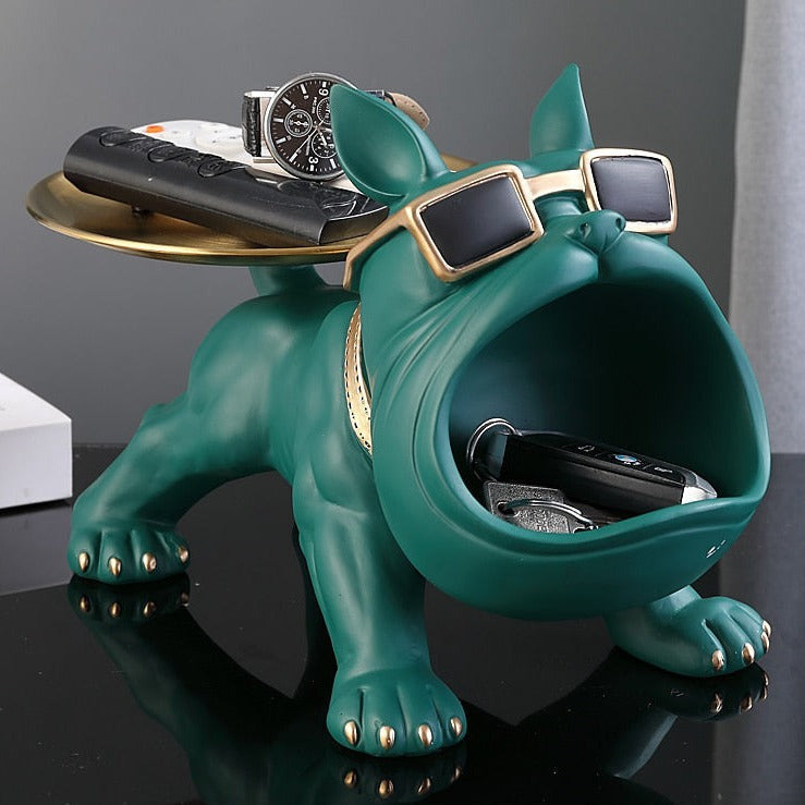Panier de Rangement et Plateau Bodybuilder Bulldog | Design Original et Pratique