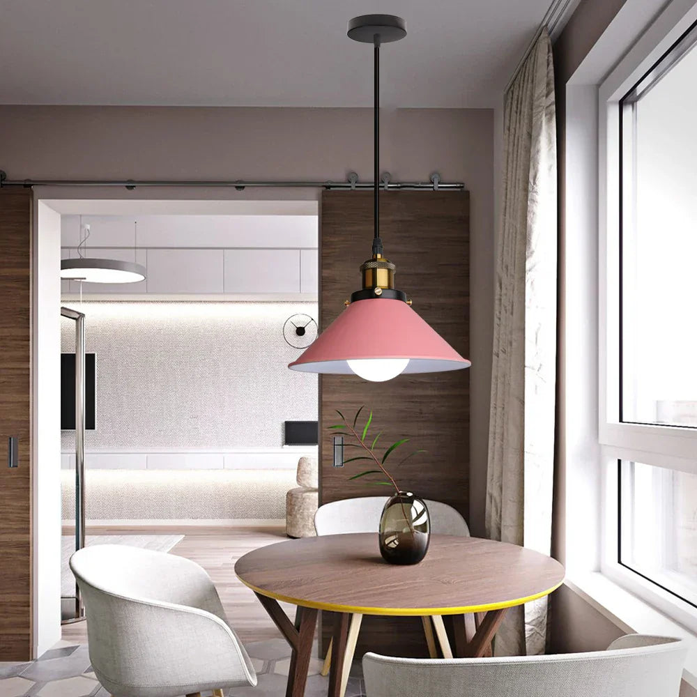 Lustre Vintage Loft | Lampe Plafonnier Industrielle à Suspension pour Éclairage Intérieur