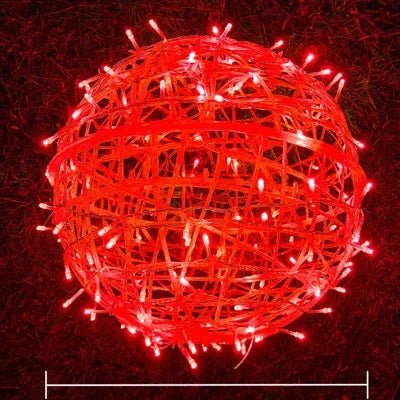 Boules Lumineuses LED Tressées Étanches – Déco Ambiance Intérieur & Extérieur