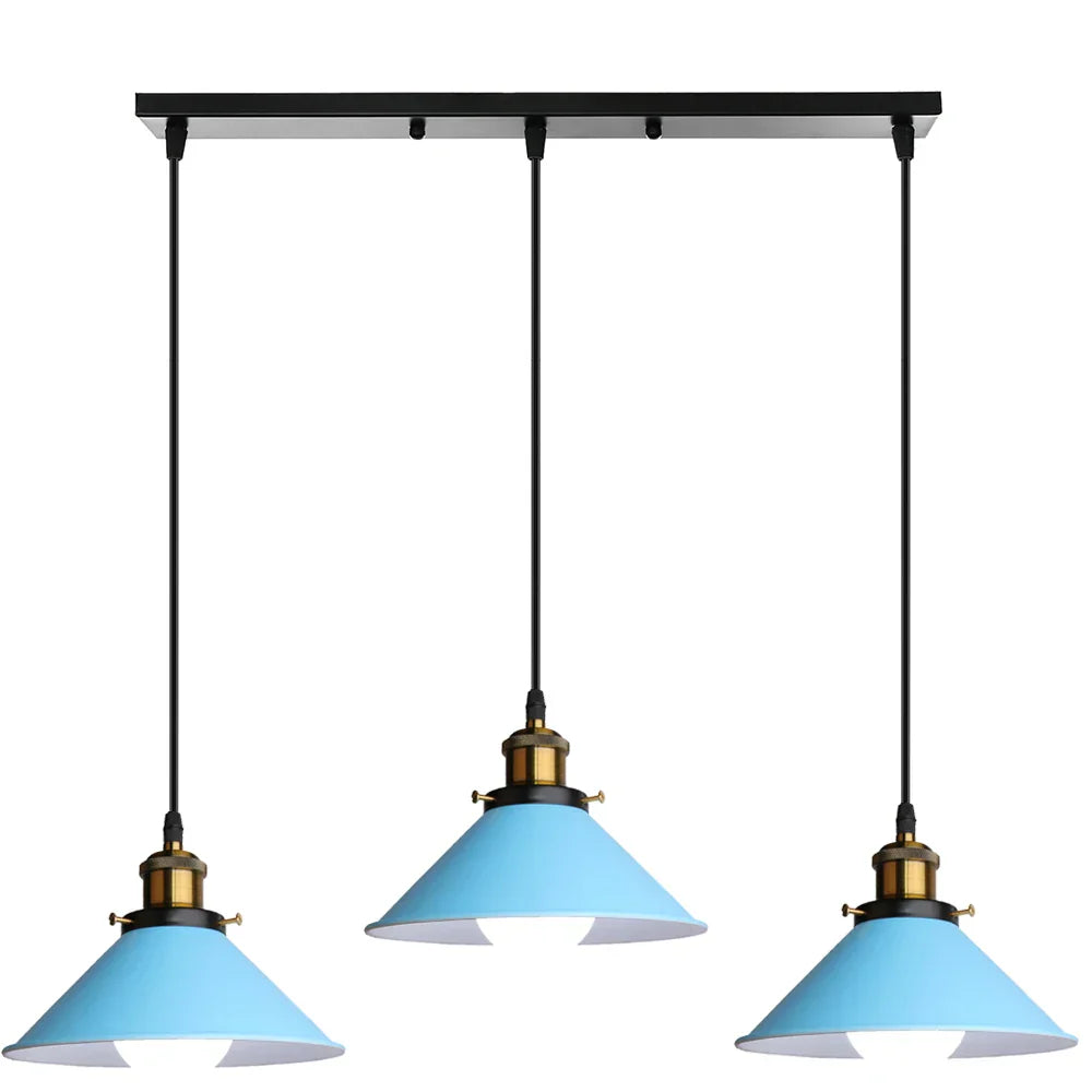 Lustre Vintage Loft | Lampe Plafonnier Industrielle à Suspension pour Éclairage Intérieur