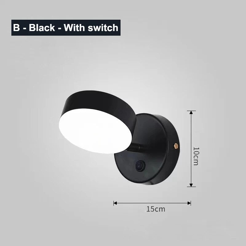 Applique murale LED nordique pour décoration intérieure moderne