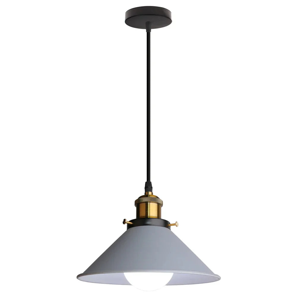 Lustre Vintage Loft | Lampe Plafonnier Industrielle à Suspension pour Éclairage Intérieur
