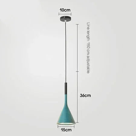 Suspension Nordique Moderne Multicolore