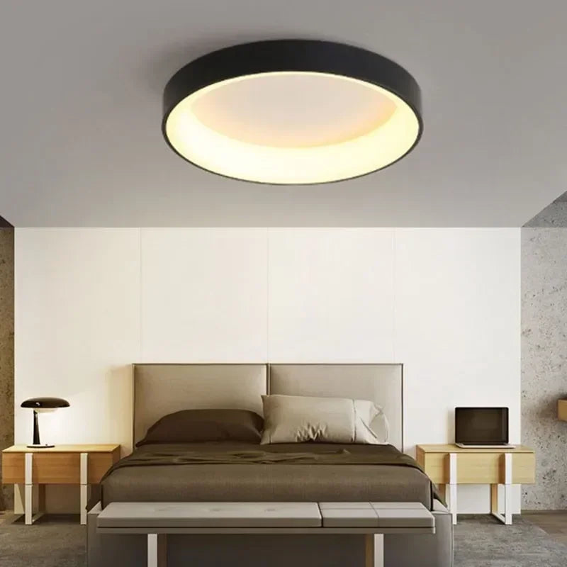 Plafonnier LED Nordique | Éclairage Moderne pour Salon, Chambre et Bureau