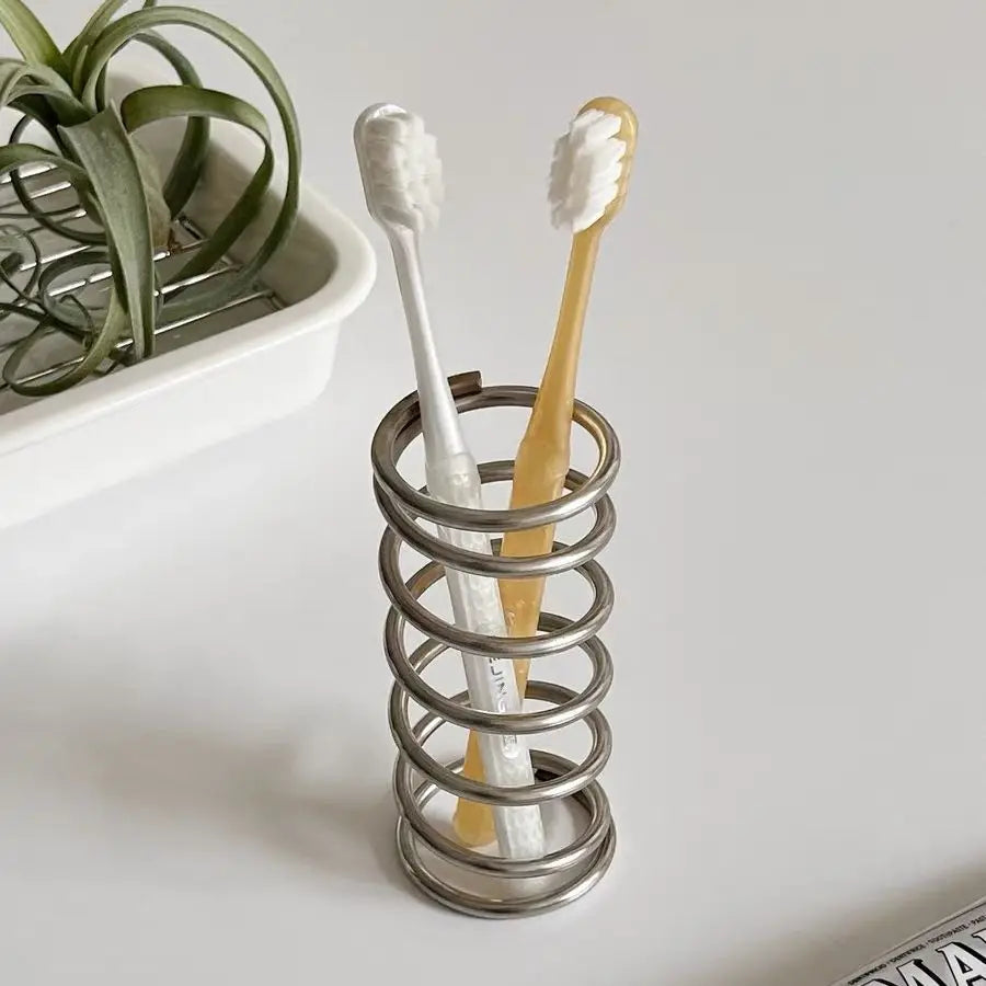 Support de Ressort Cylindrique en Acier Inoxydable – Stabilité et Élégance pour un Usage Polyvalent