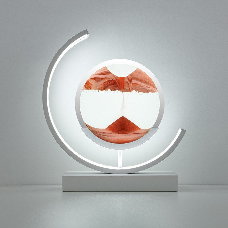 Sandlight | Lampe de Table Sable Mouvant | Design Unique et Apaisant