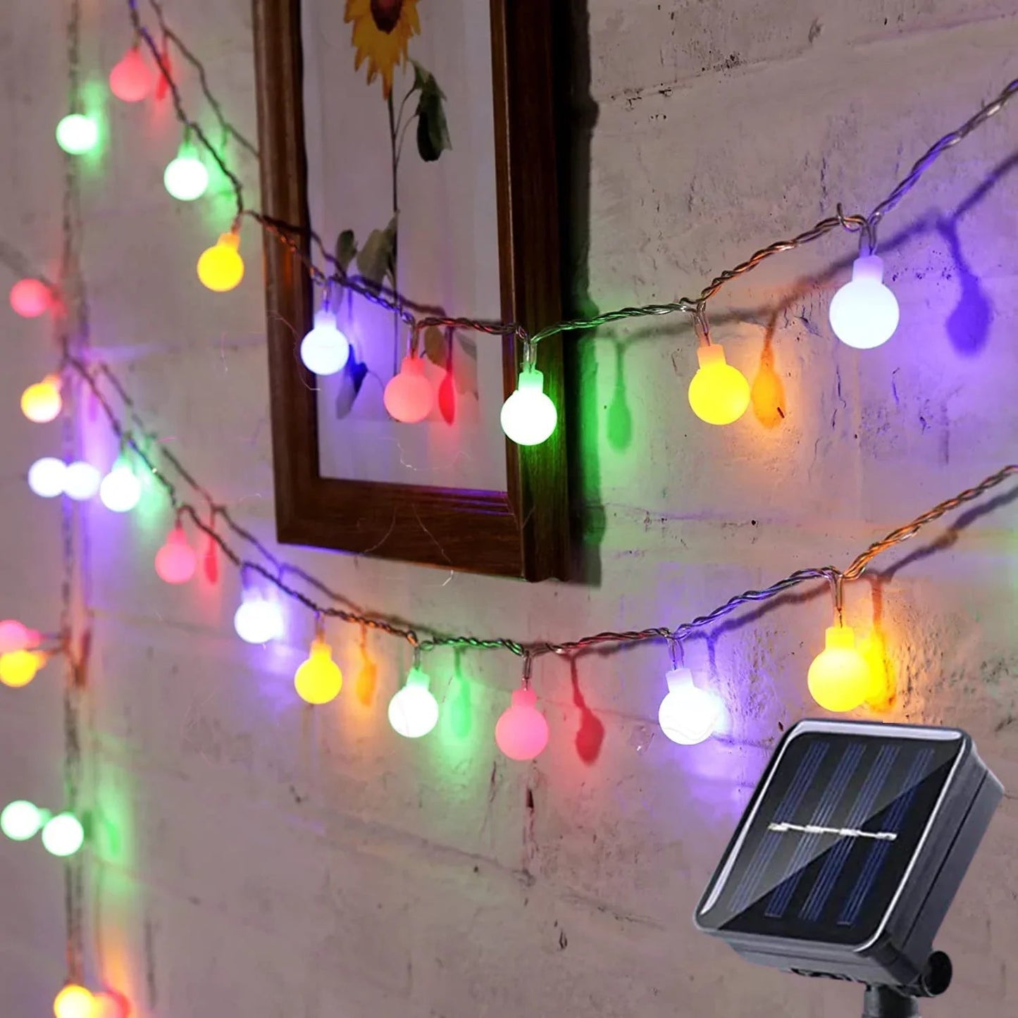 Guirlande Solaire LED Extérieure – Ambiance Lumineuse Éco-Responsable pour Vos Soirées en Plein Air