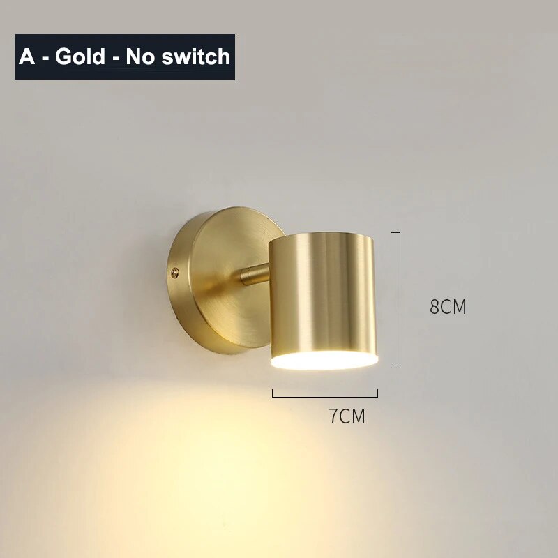 Applique murale LED nordique pour décoration intérieure moderne