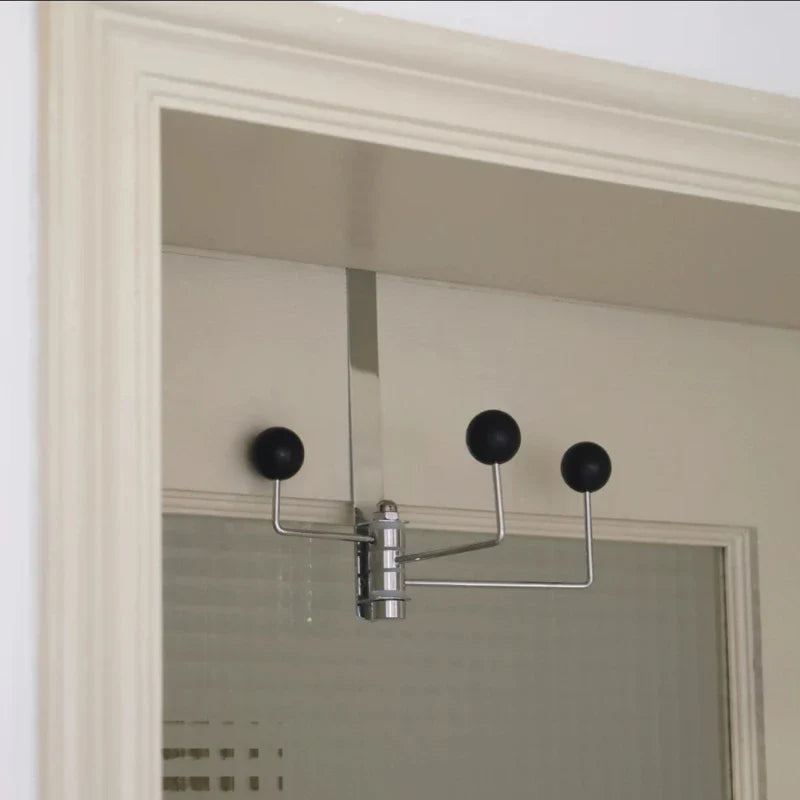 Porte-Ballon Rotatif Mural – Rangement Élégant et Gain de Place