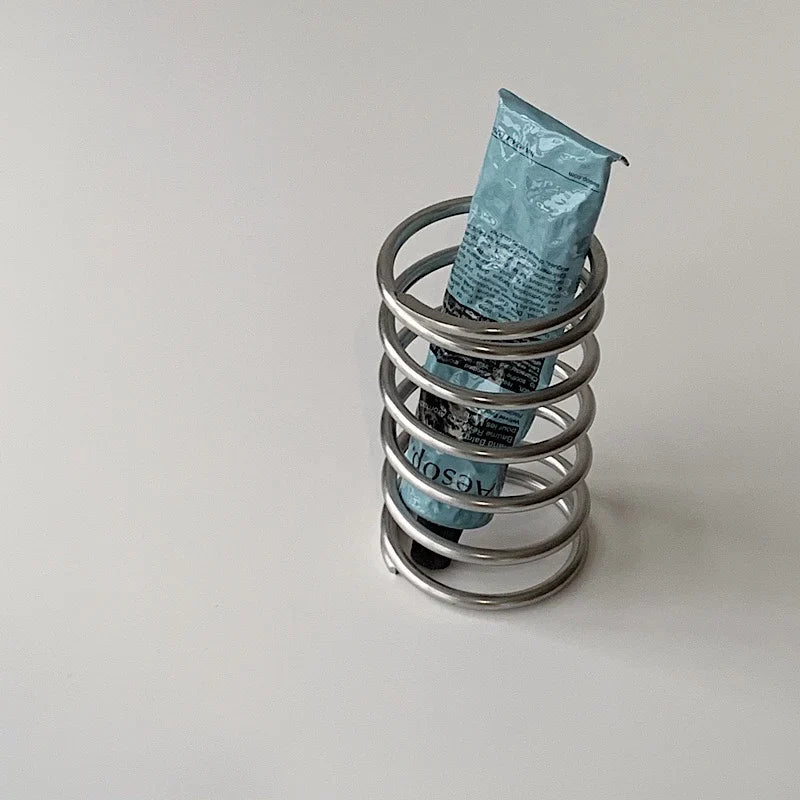Support de Ressort Cylindrique en Acier Inoxydable – Stabilité et Élégance pour un Usage Polyvalent