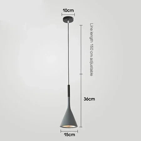 Suspension Nordique Moderne Multicolore