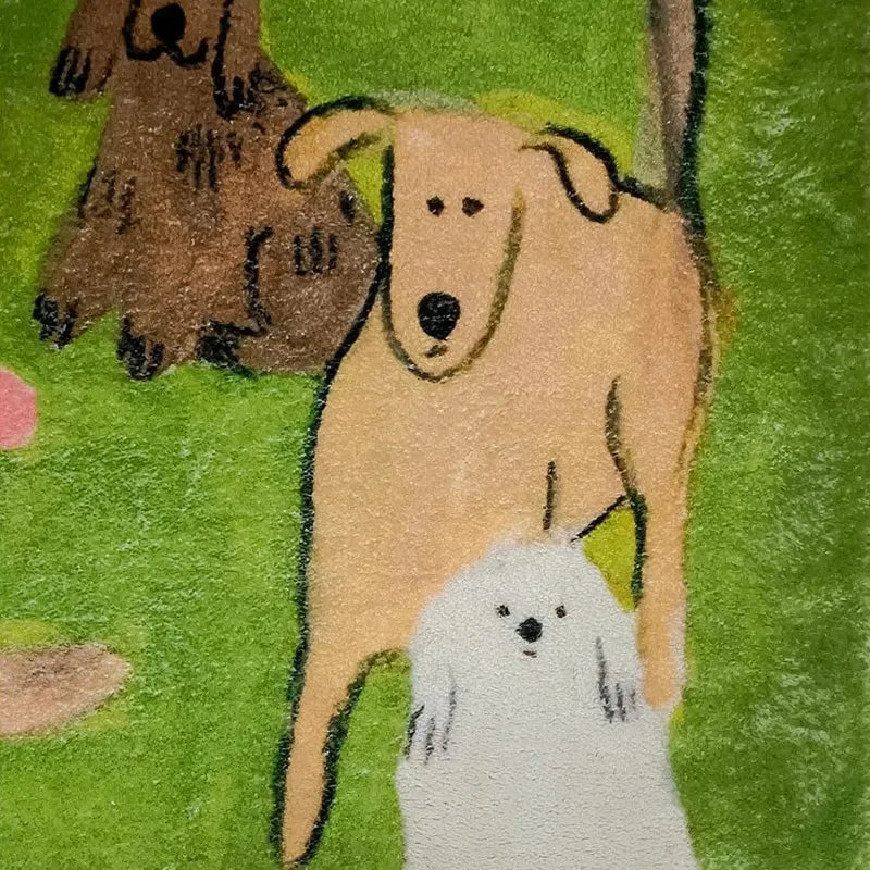 Tapis Journée au Parc Canin – Une touche ludique pour votre intérieur